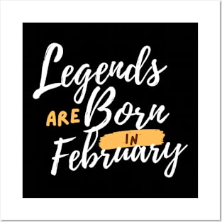 February 29 When Legends Are Born Man Women Child 2024 Posters and Art